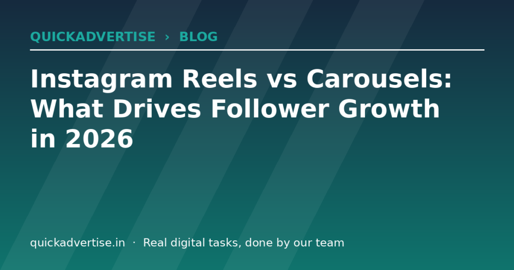 Instagram Reels vs Carousels: What Drives Follower Growth in 2026
