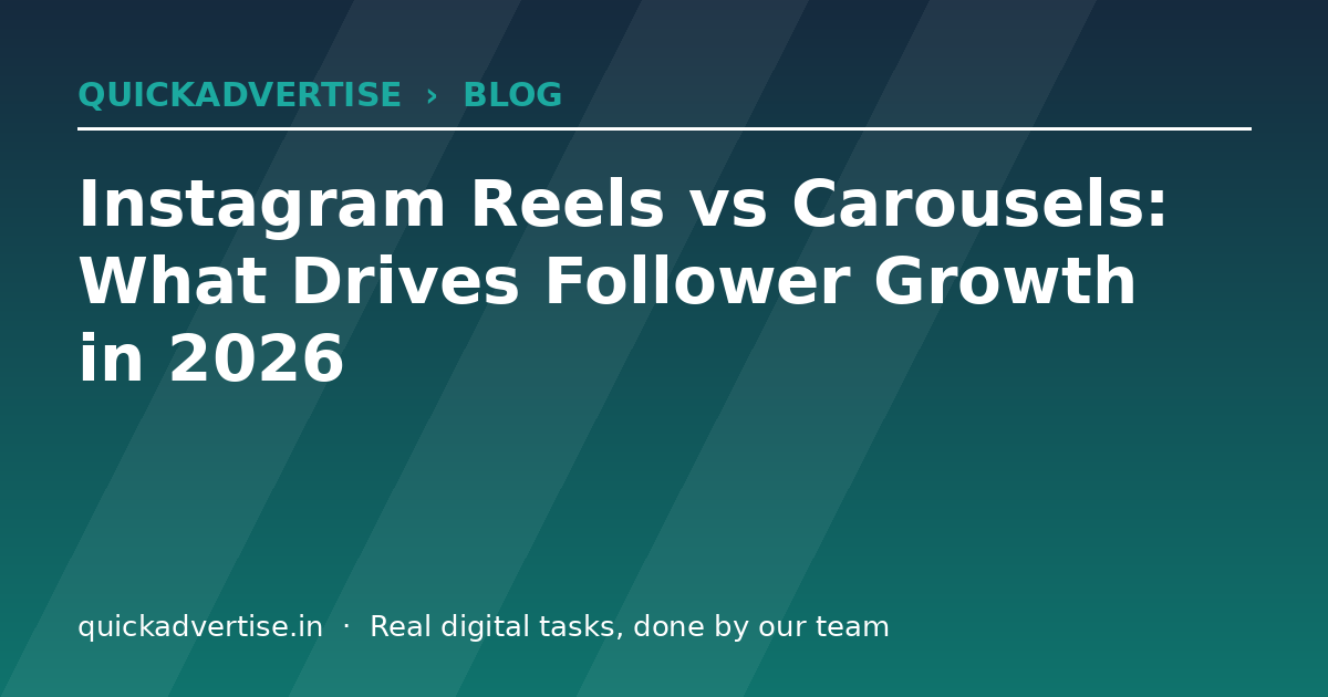 Instagram Reels vs Carousels: What Drives Follower Growth in 2026